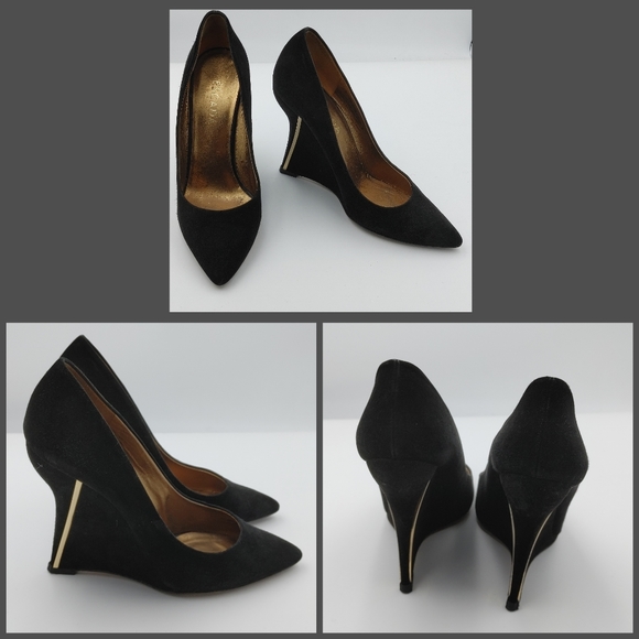 Escada Shoes - Stunning Escada wedge heels size 9